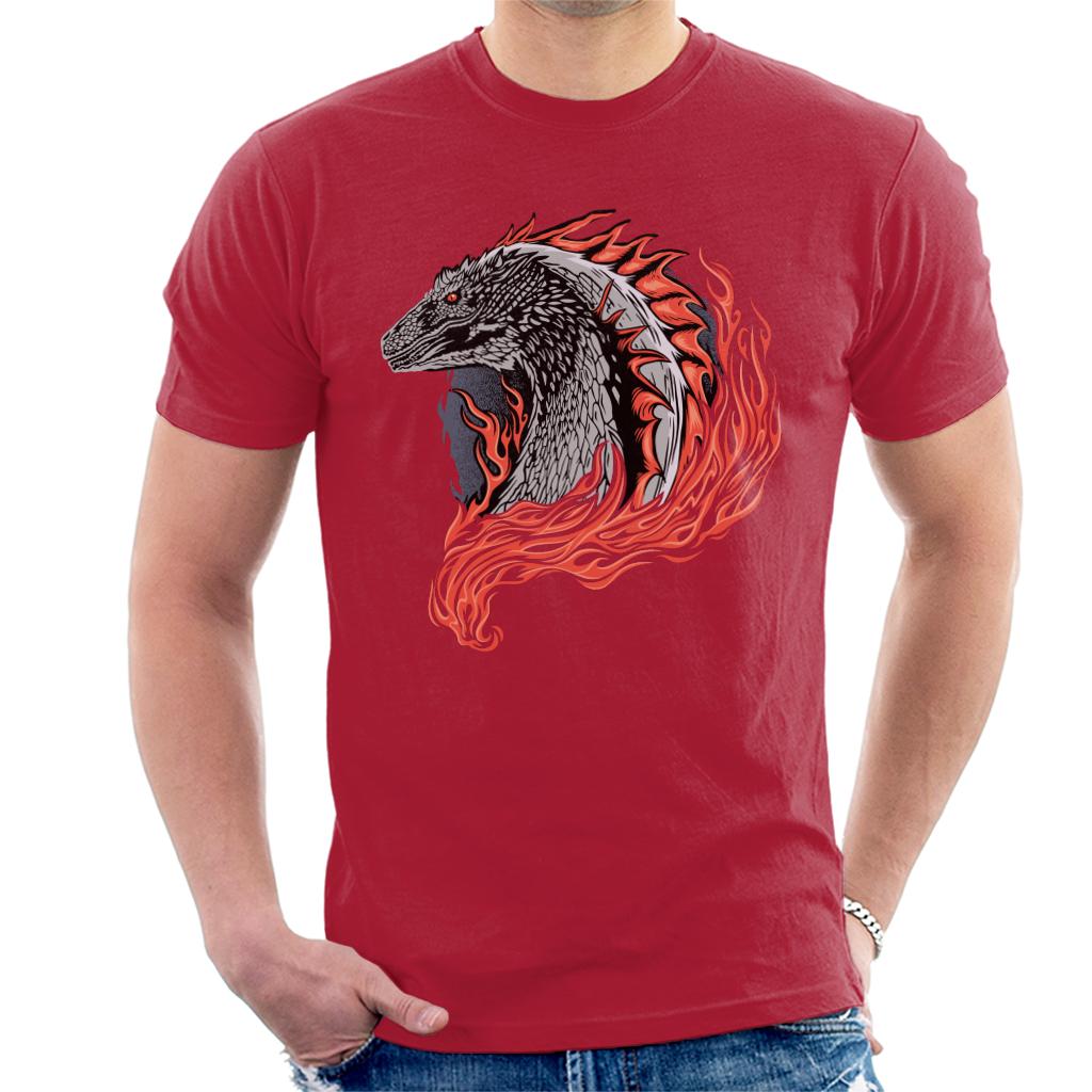 House Of The Dragon Flames Men's T-Shirt-ALL + EVERY