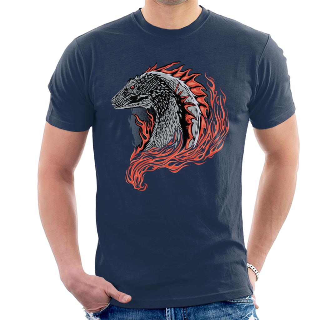 House Of The Dragon Flames Men's T-Shirt-ALL + EVERY