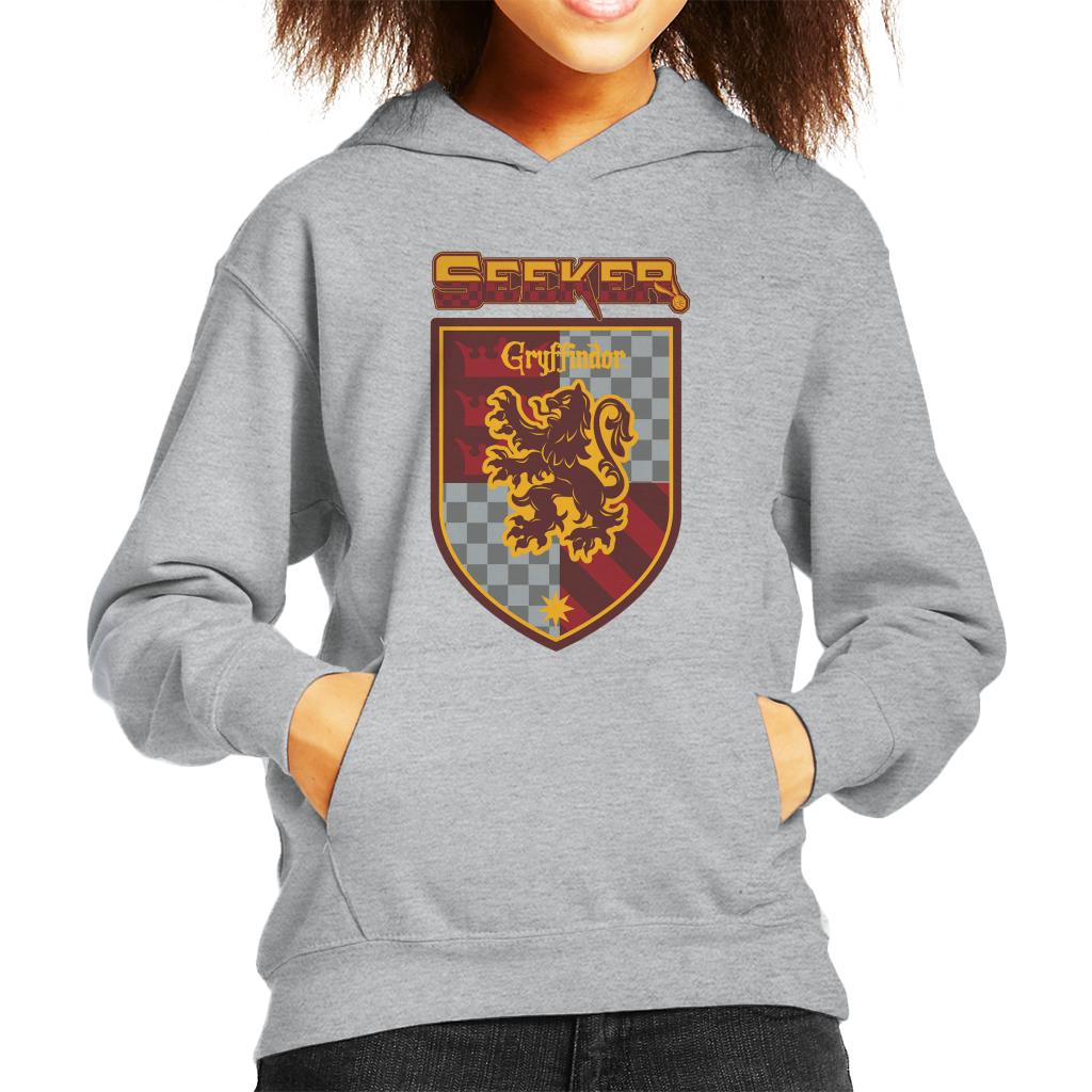 Harry Potter Quidditch Seeker Team Gryffindor Kid's Hooded Sweatshirt-ALL + EVERY