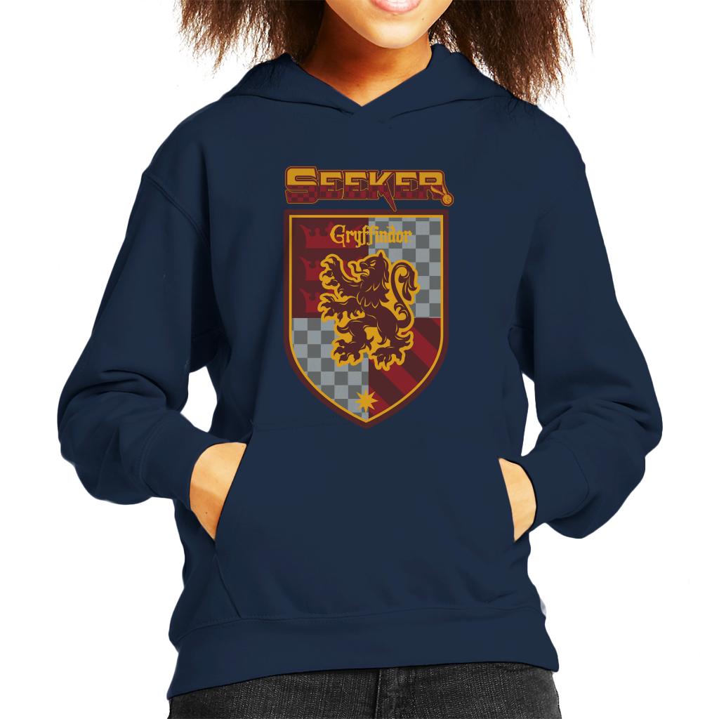 Harry Potter Quidditch Seeker Team Gryffindor Kid's Hooded Sweatshirt-ALL + EVERY