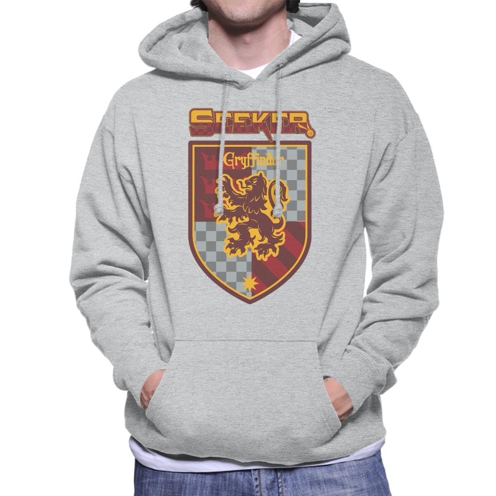 Harry Potter Quidditch Seeker Team Gryffindor Men's Hooded Sweatshirt-ALL + EVERY