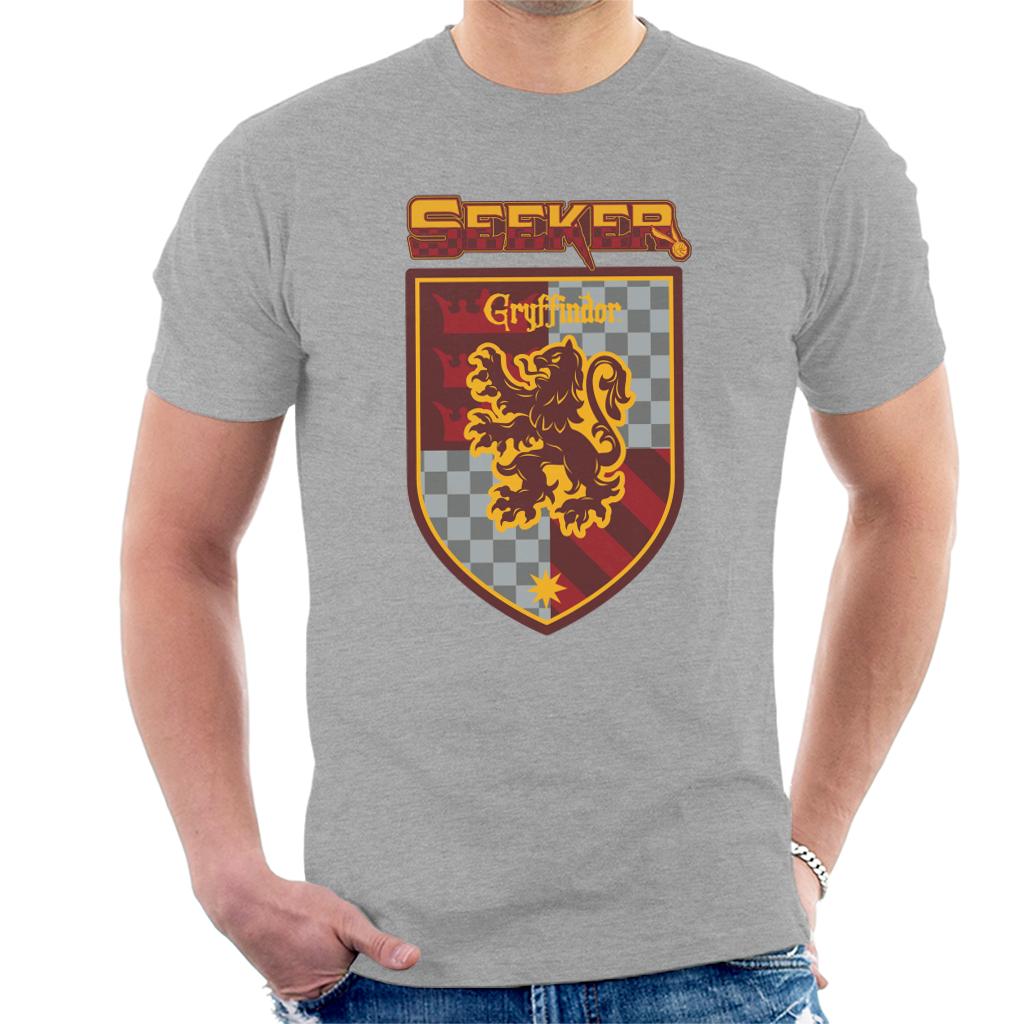Harry Potter Quidditch Seeker Team Gryffindor Men's T-Shirt-ALL + EVERY