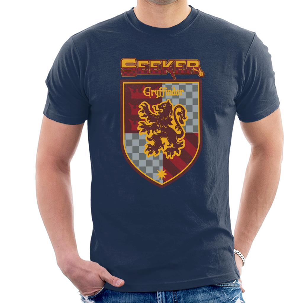 Harry Potter Quidditch Seeker Team Gryffindor Men's T-Shirt-ALL + EVERY