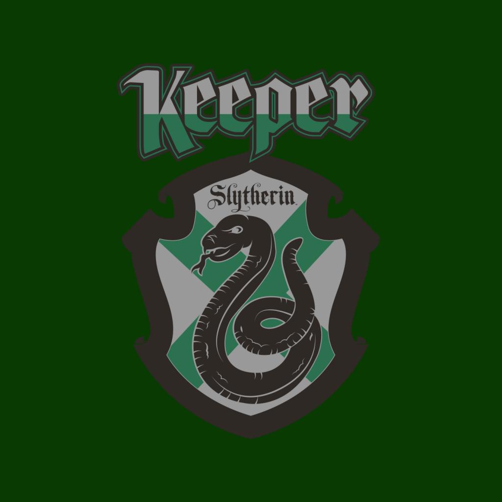 Harry Potter Quidditch Keeper Team Slytherin Men's T-Shirt-ALL + EVERY