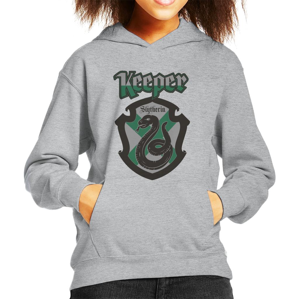 Harry Potter Quidditch Keeper Team Slytherin Kid's Hooded Sweatshirt-ALL + EVERY