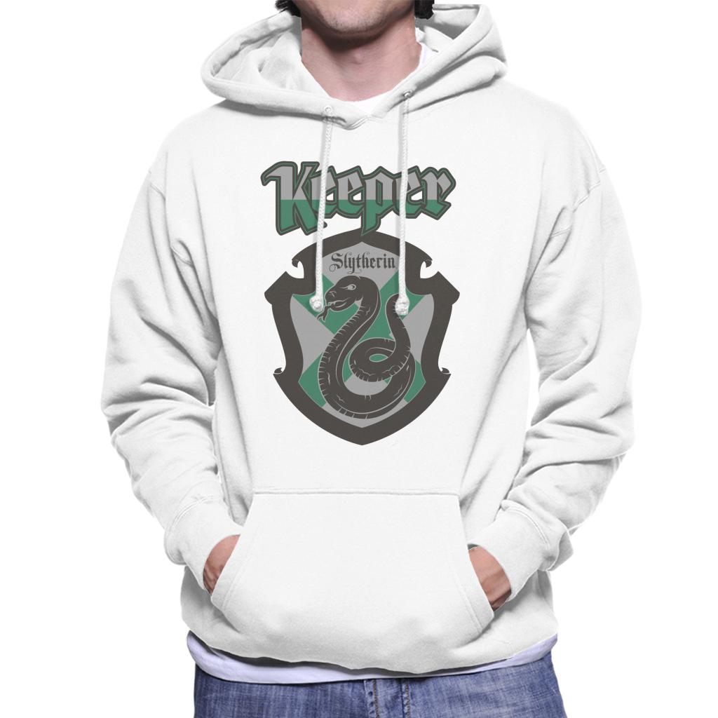 Harry Potter Quidditch Keeper Team Slytherin Men's Hooded Sweatshirt-ALL + EVERY