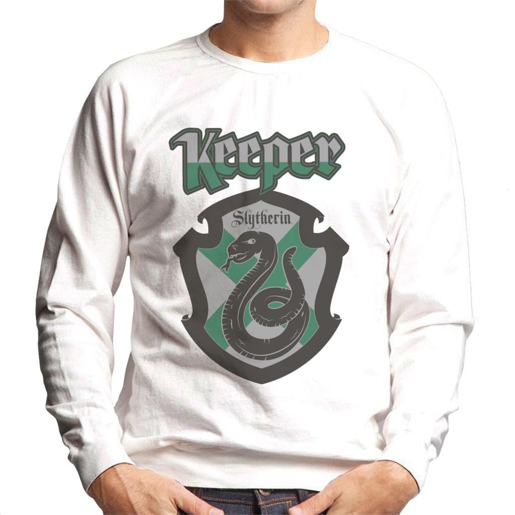 Harry Potter Quidditch Keeper Team Slytherin Men's Sweatshirt-ALL + EVERY