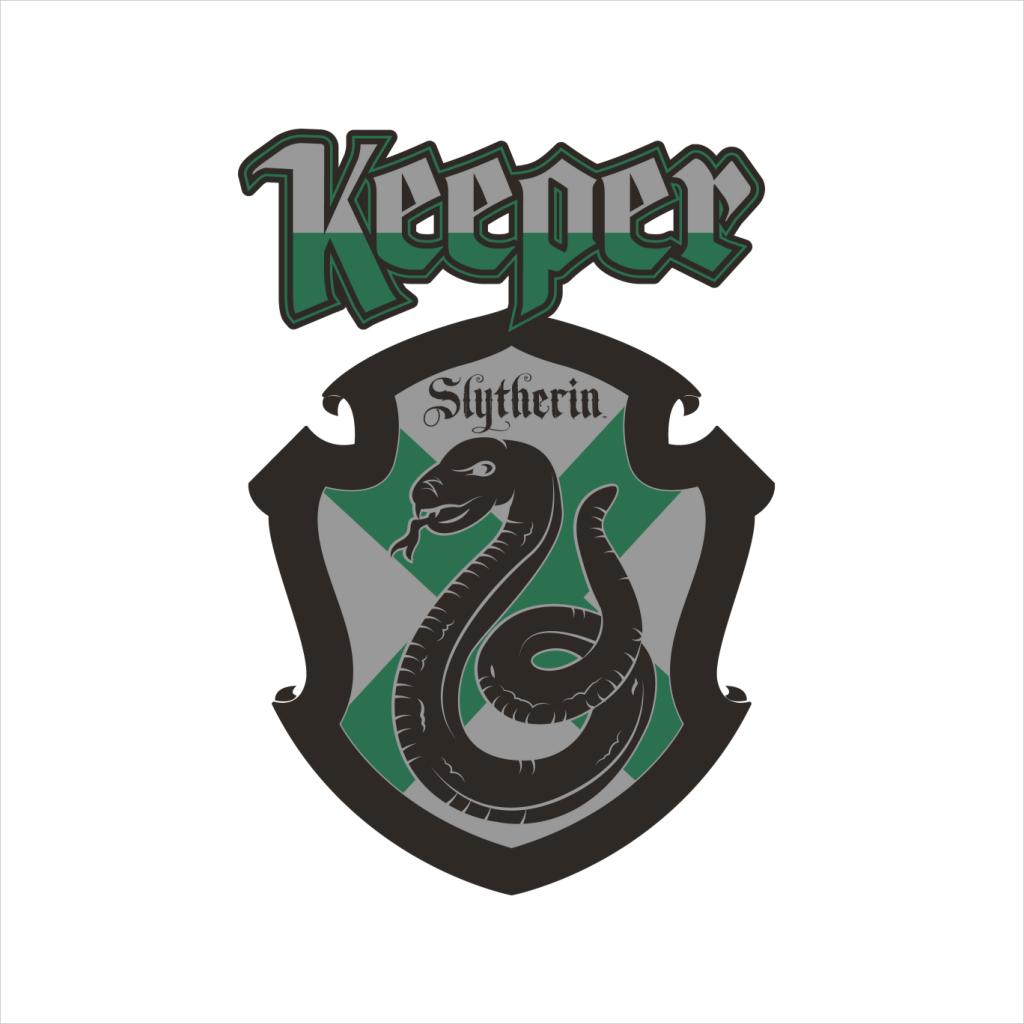 Harry Potter Quidditch Keeper Team Slytherin Men's T-Shirt-ALL + EVERY
