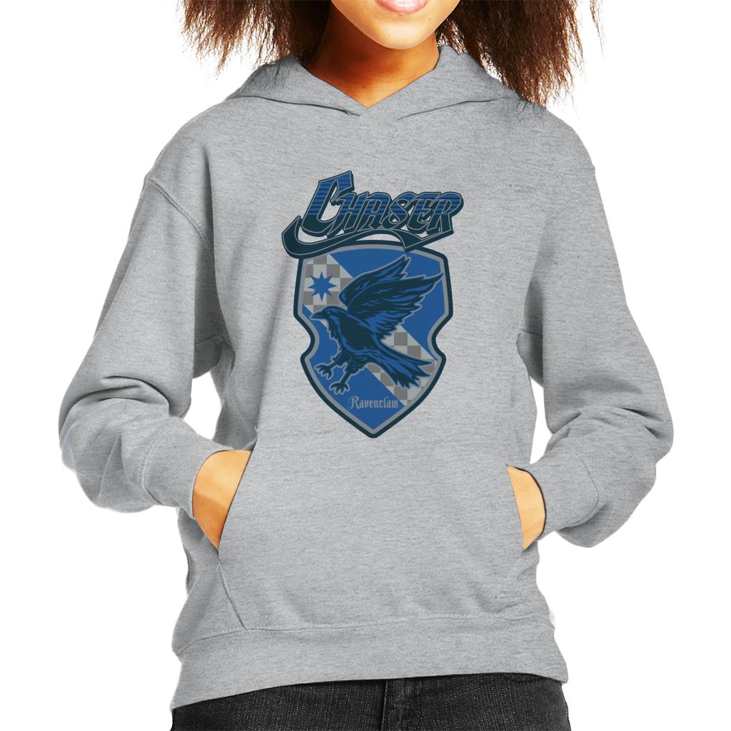 Harry Potter Quidditch Chaser Team Ravenclaw Kid's Hooded Sweatshirt-ALL + EVERY