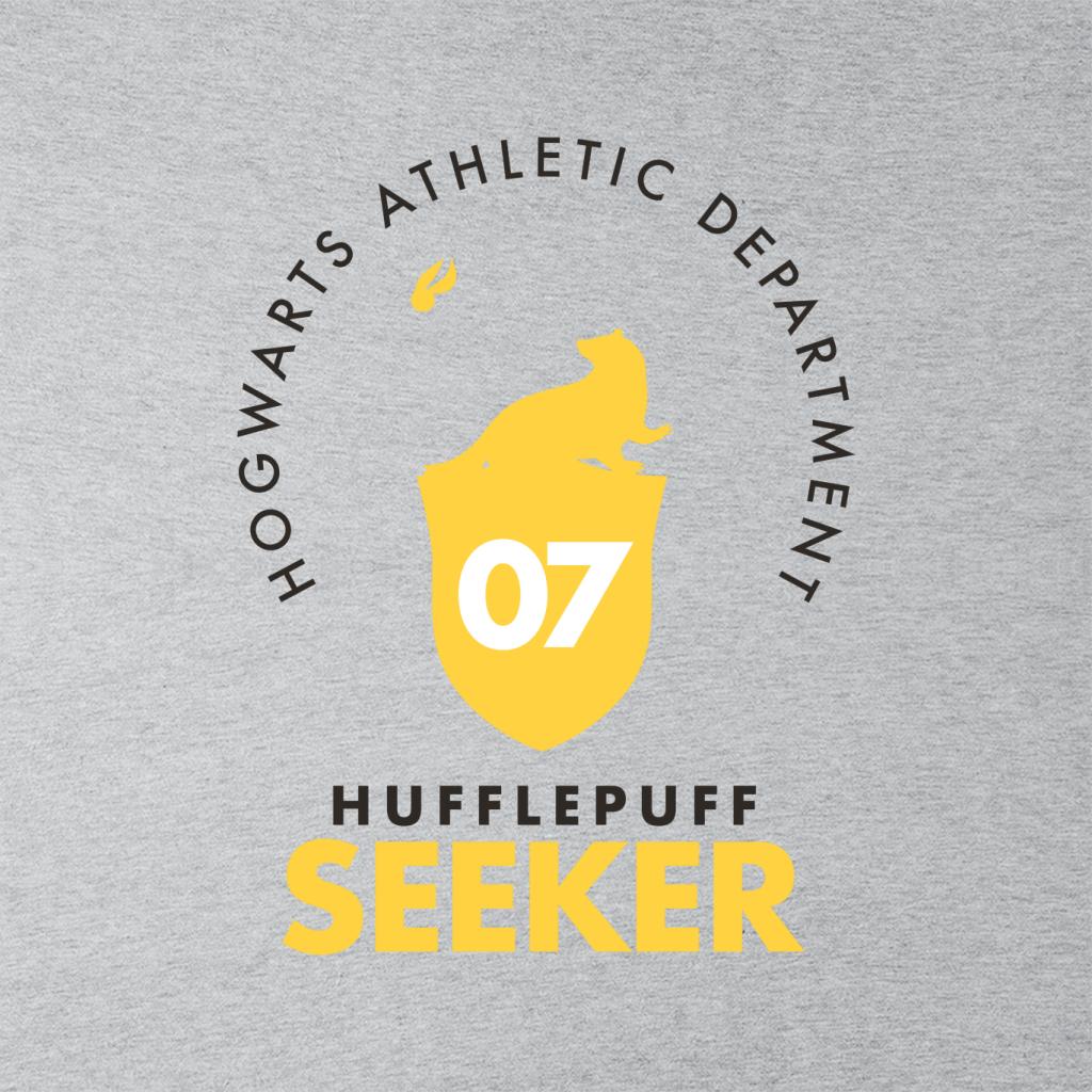 Harry Potter Quidditch Athletic Dept Hufflepuff Seeker Men's Hooded Sweatshirt-ALL + EVERY