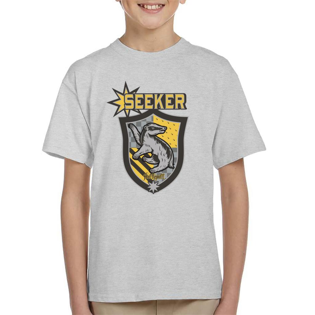 Harry Potter Quidditch Team Hufflepuff Seeker Kid's T-Shirt-ALL + EVERY