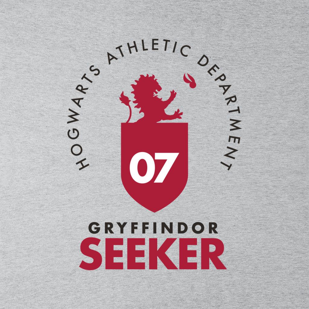 Harry Potter Quidditch Athletic Dept Gryffindor Seeker Men's Hooded Sweatshirt-ALL + EVERY