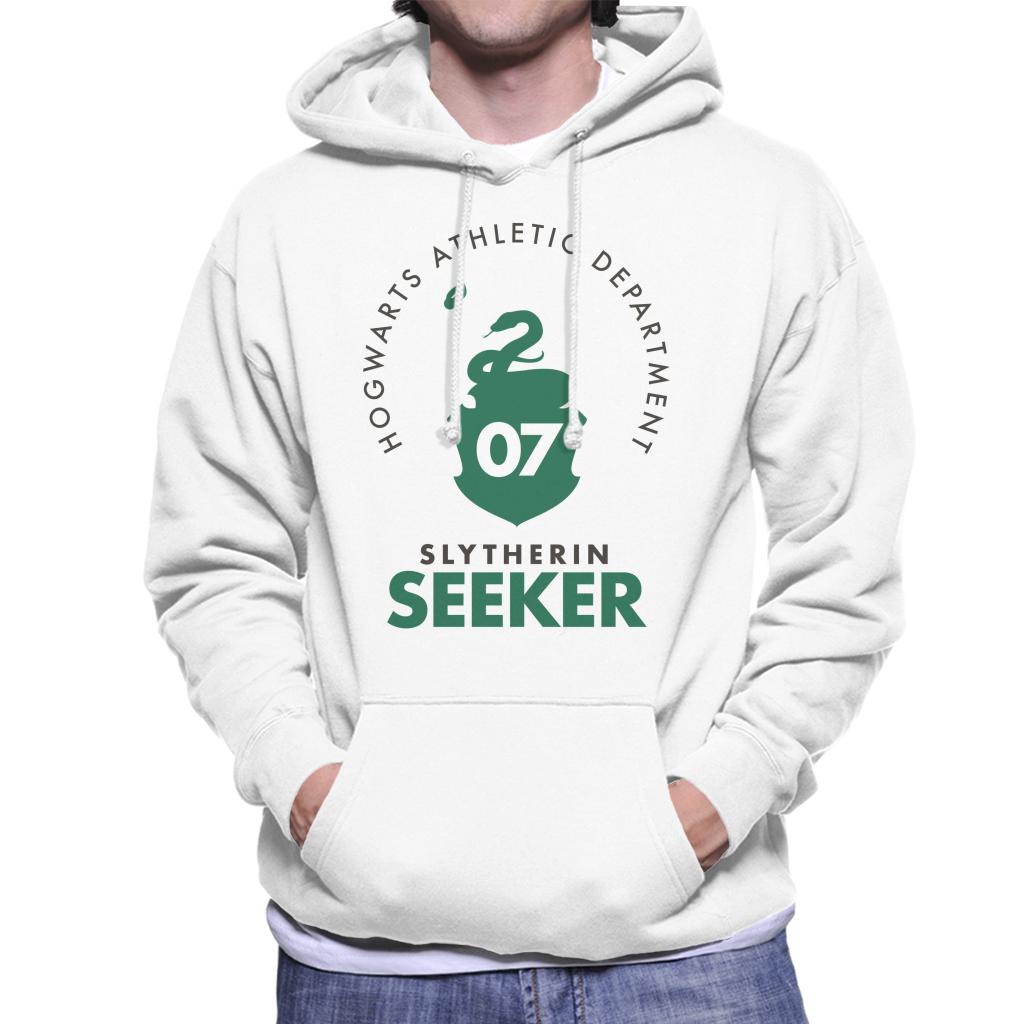 Harry Potter Quidditch Athletic Dept Slytherin Seeker Men's Hooded Sweatshirt-ALL + EVERY