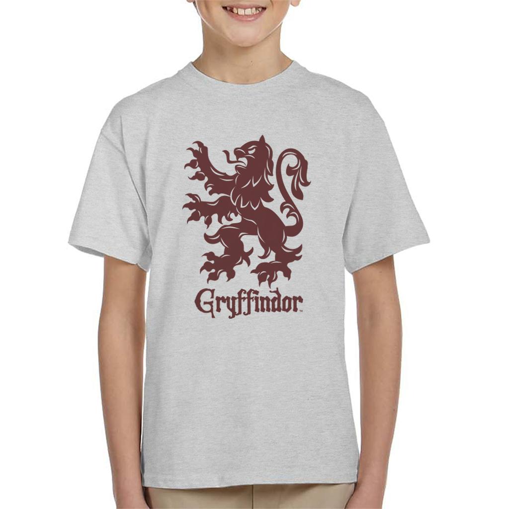 Harry Potter Quidditch Gryffindor Team Badge Kid's T-Shirt-ALL + EVERY