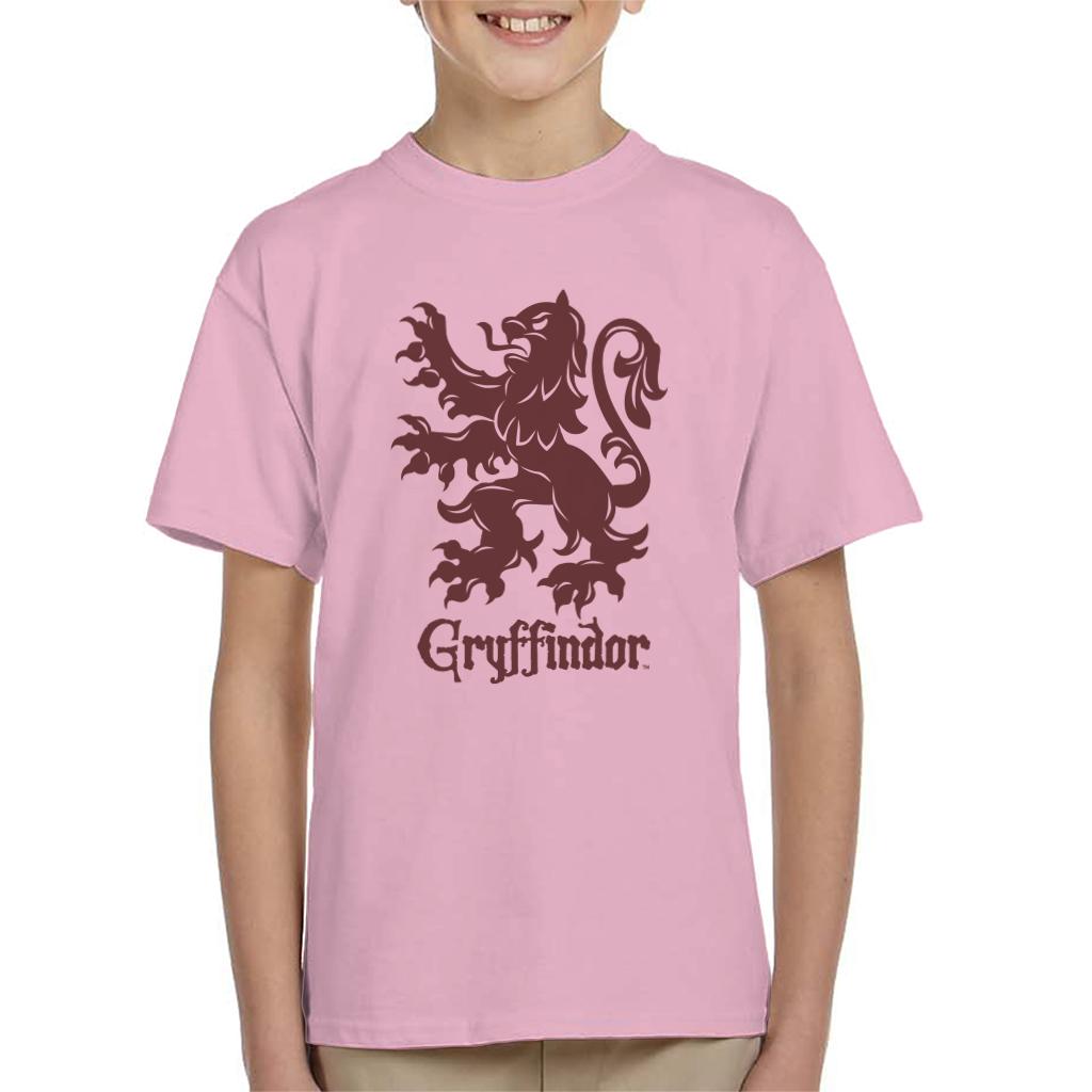 Harry Potter Quidditch Gryffindor Team Badge Kid's T-Shirt-ALL + EVERY