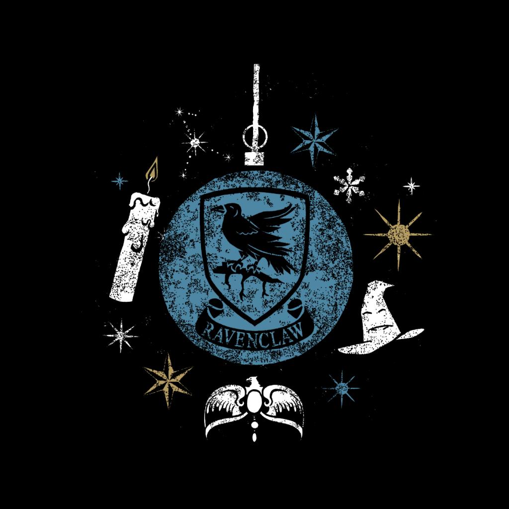 Harry Potter Christmas Ravenclaw Men's T-Shirt-ALL + EVERY