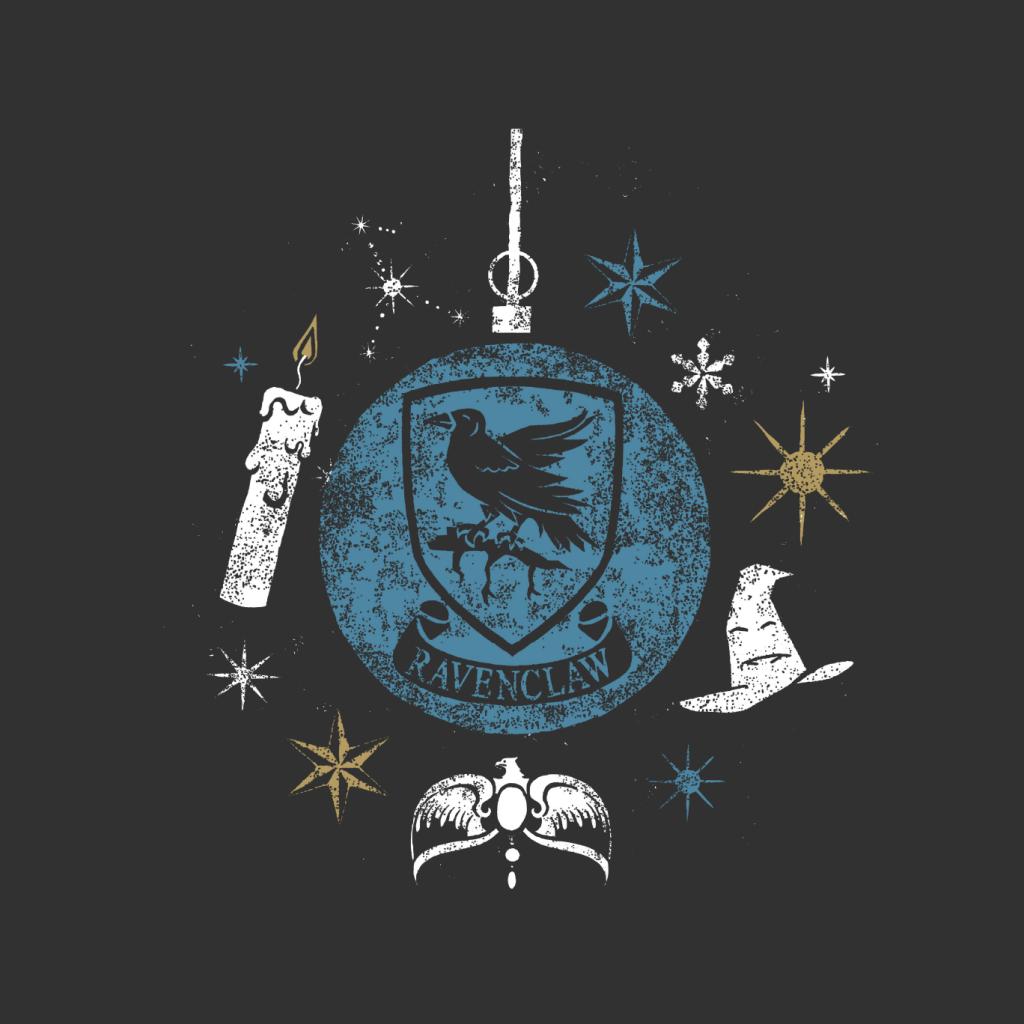 Harry Potter Christmas Ravenclaw Men's T-Shirt-ALL + EVERY