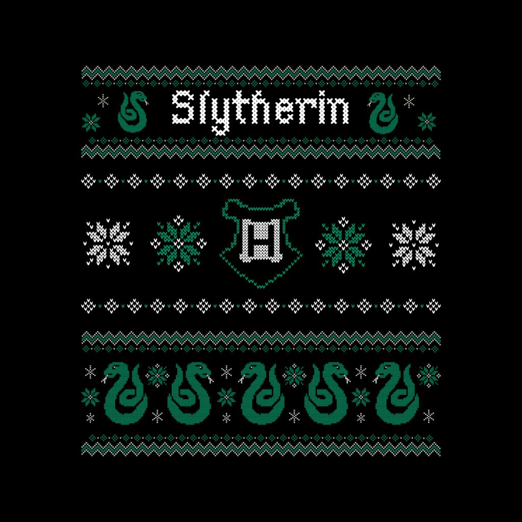 Harry Potter Christmas Slytherin Men's T-Shirt-ALL + EVERY