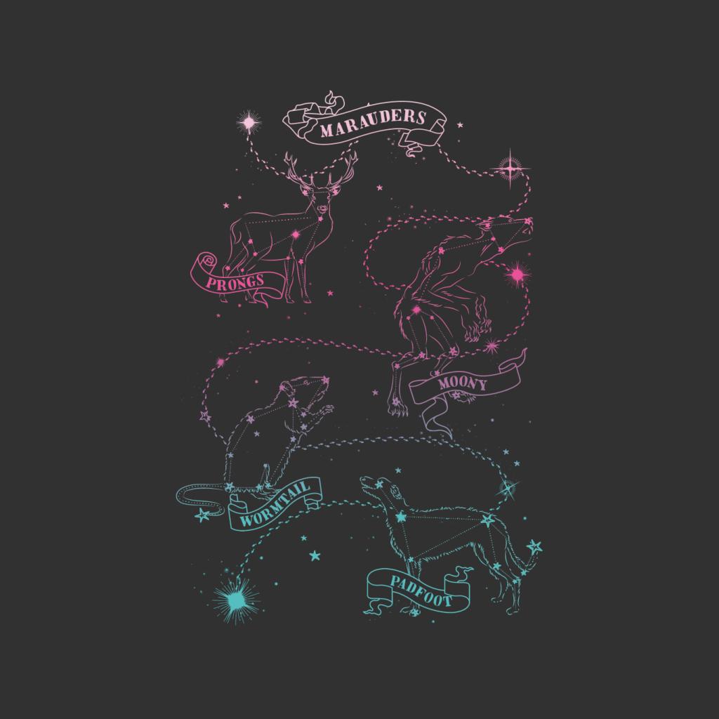 Harry Potter Marauders Animagi Constellations Men's T-Shirt-ALL + EVERY