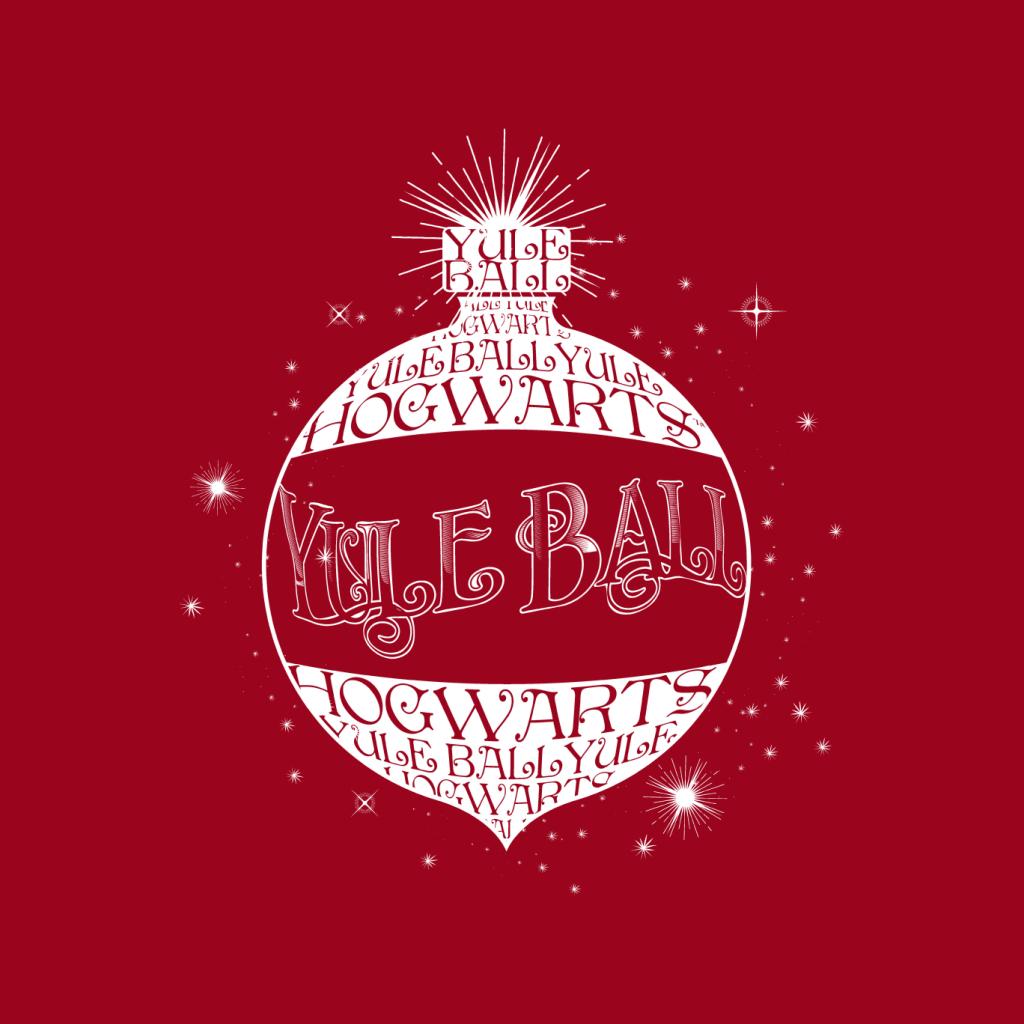 Harry Potter Christmas Hogwarts Yule Ball Bauble Men's T-Shirt-ALL + EVERY