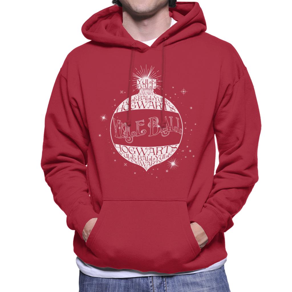 Harry Potter Christmas Hogwarts Yule Ball Bauble Men's Hooded Sweatshirt-ALL + EVERY