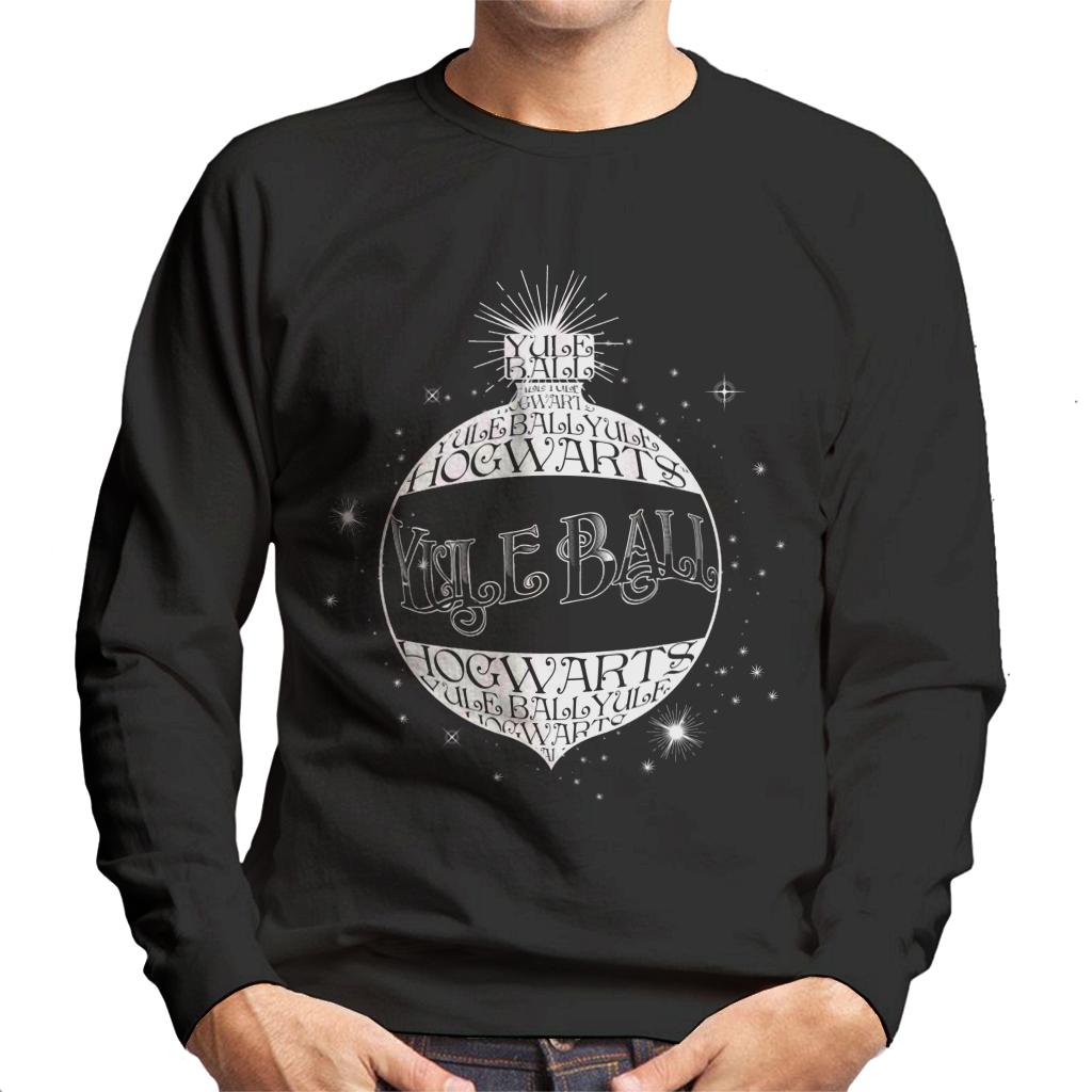 Harry Potter Christmas Hogwarts Yule Ball Bauble Men's Sweatshirt-ALL + EVERY