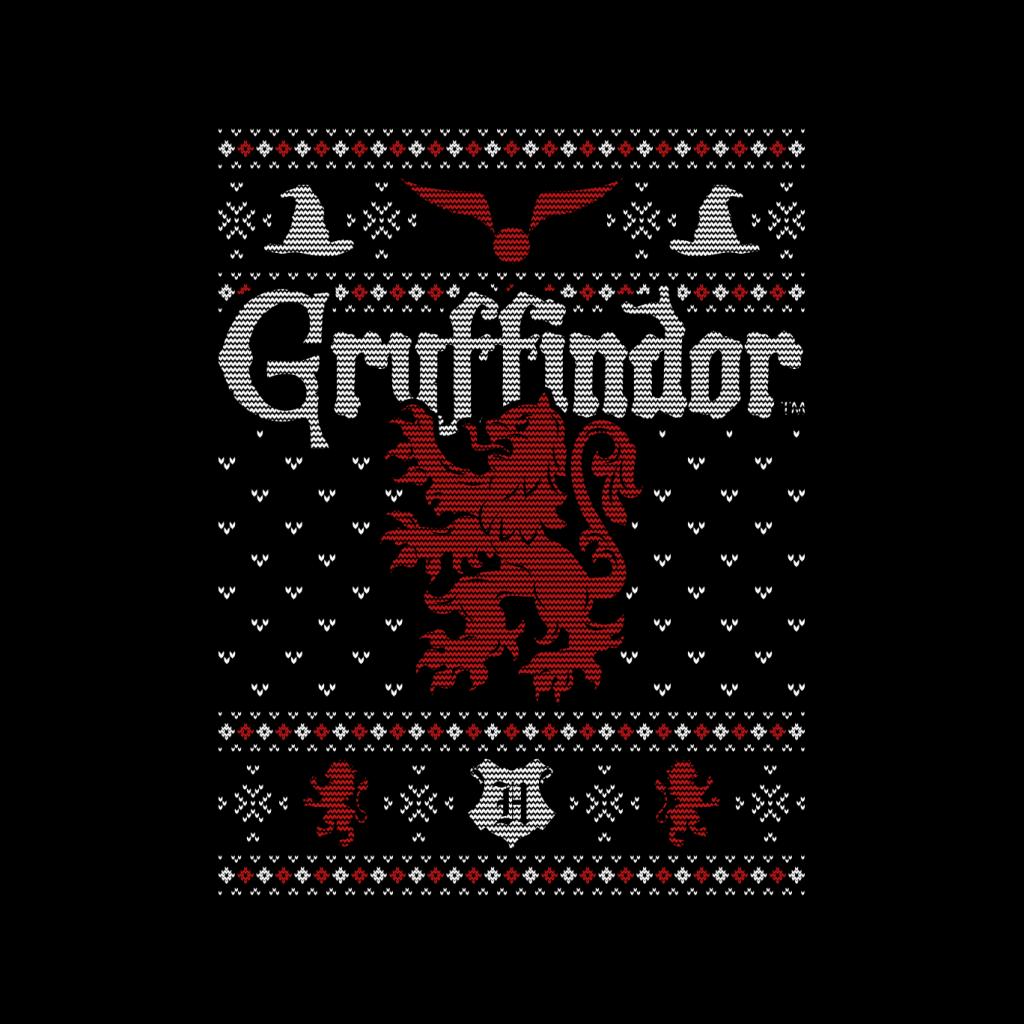 Harry Potter Christmas Gryffindor Men's T-Shirt-ALL + EVERY