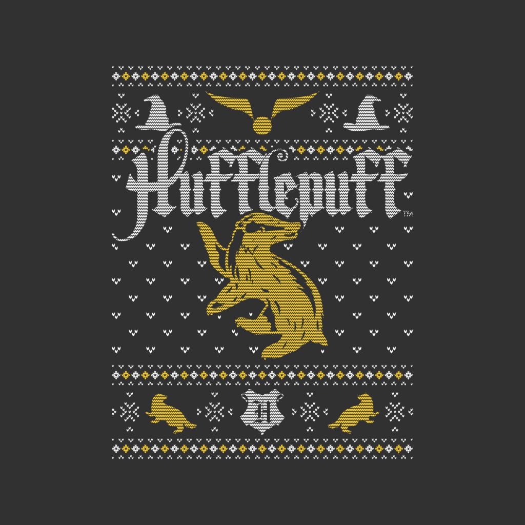 Harry Potter Christmas Hufflepuff Men's T-Shirt-ALL + EVERY