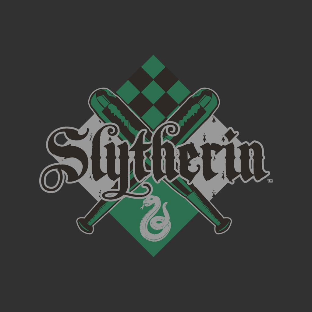 Harry Potter Slytherin Quidditch Crest Men's Hooded Sweatshirt-ALL + EVERY