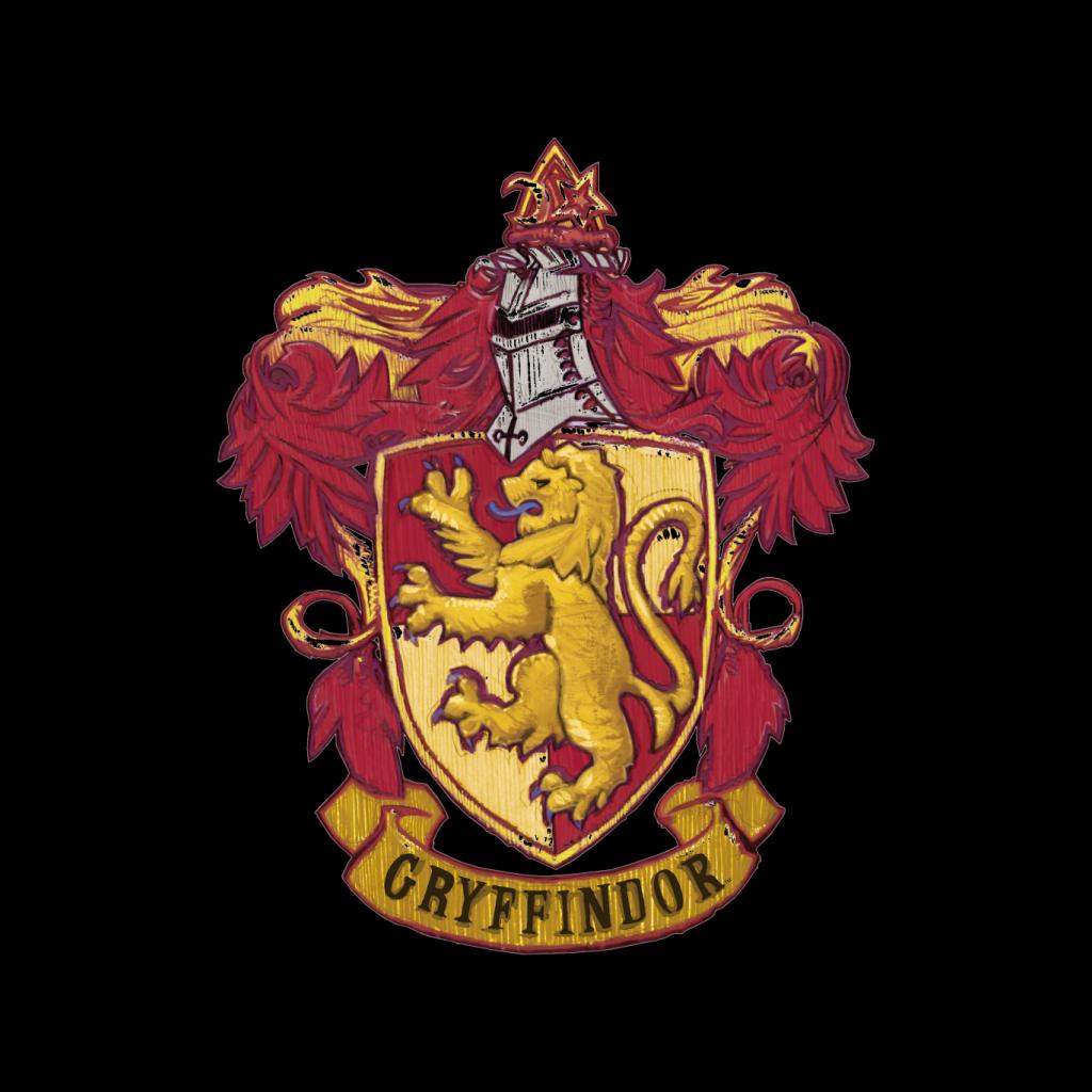 Harry Potter Gryffindor House Crest Men's T-Shirt-ALL + EVERY