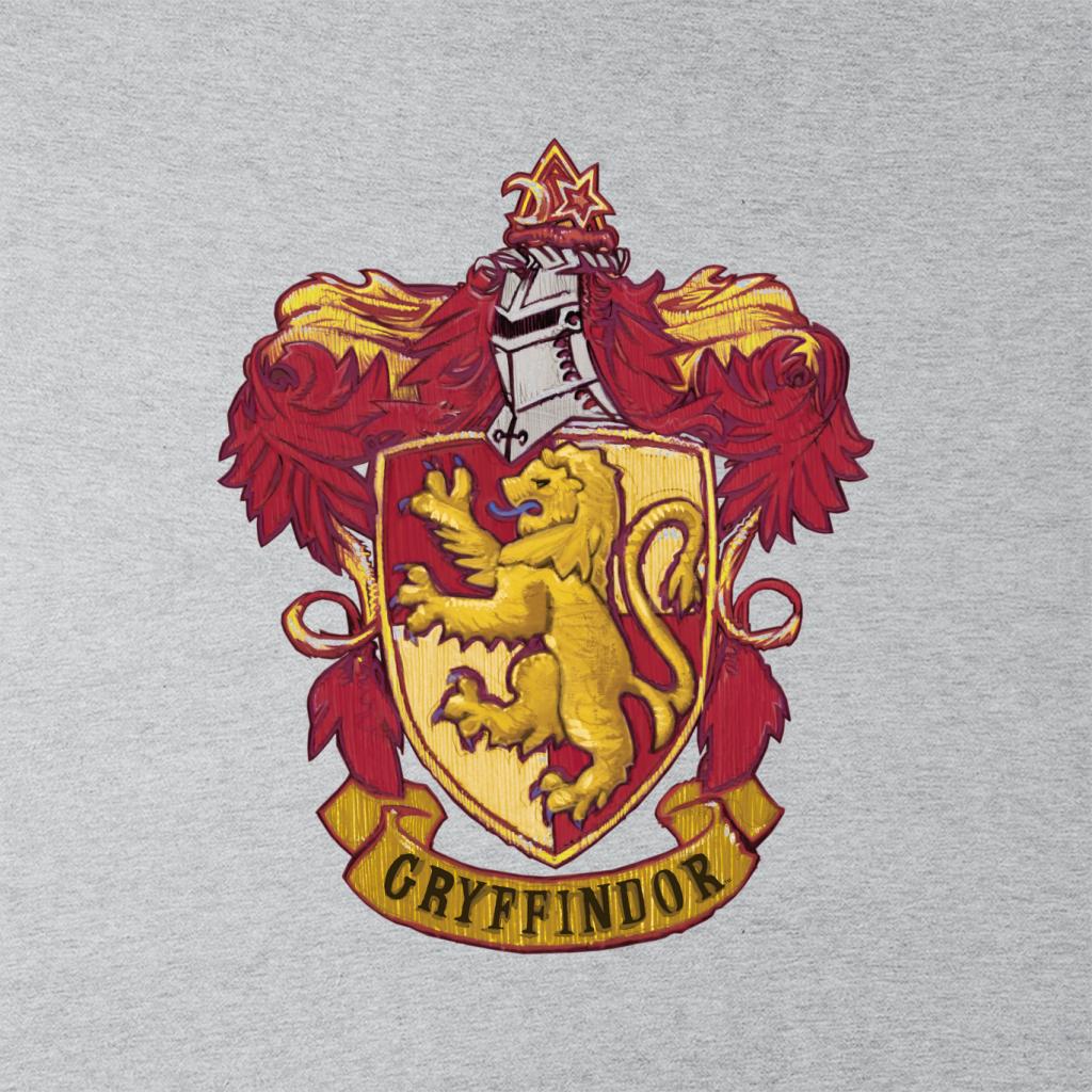 Harry Potter Gryffindor House Crest Men's T-Shirt-ALL + EVERY