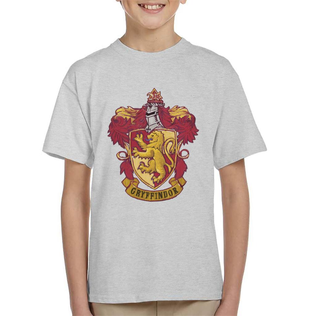 Harry Potter Gryffindor House Crest Kid's T-Shirt-ALL + EVERY