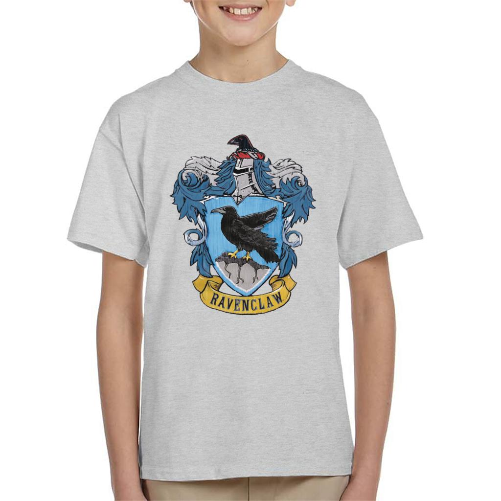 Harry Potter Ravenclaw House Crest Kid's T-Shirt-ALL + EVERY