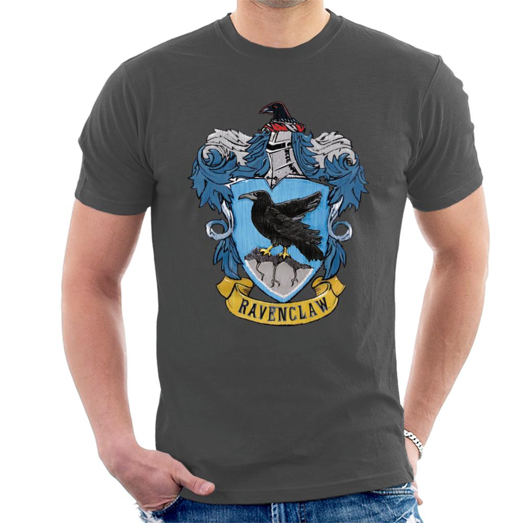 Harry Potter Ravenclaw House Crest Men's T-Shirt-ALL + EVERY