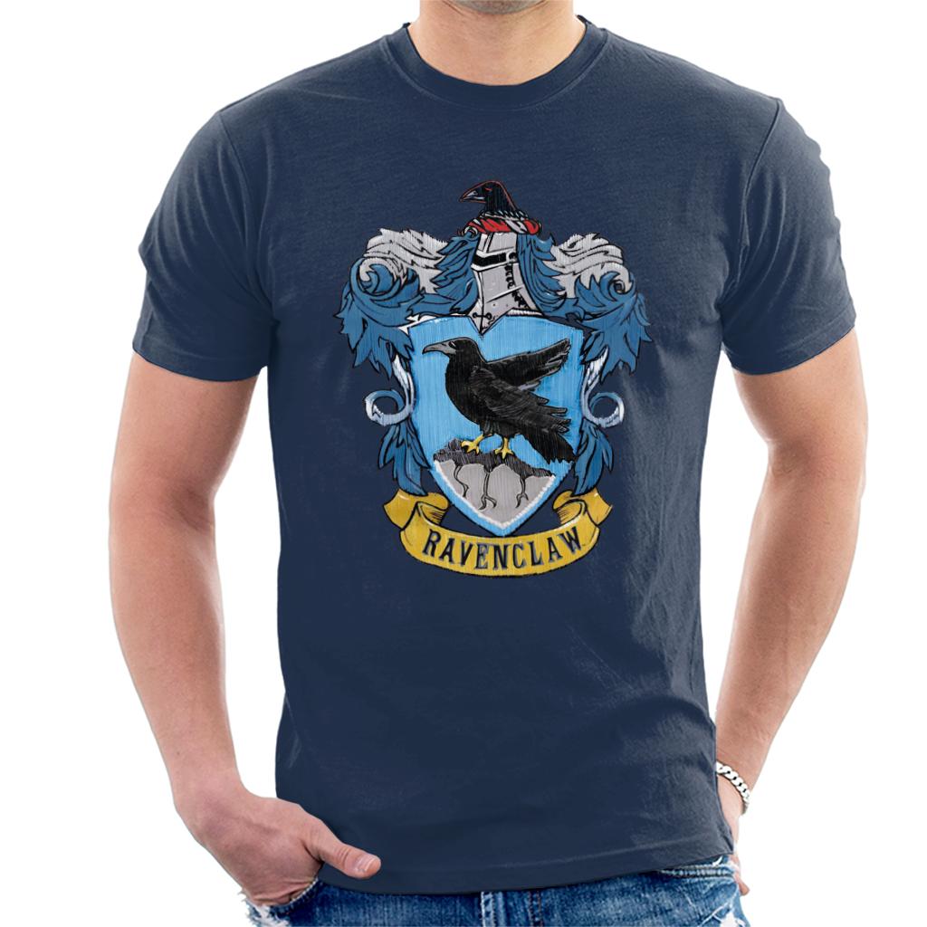 Harry Potter Ravenclaw House Crest Men's T-Shirt-ALL + EVERY