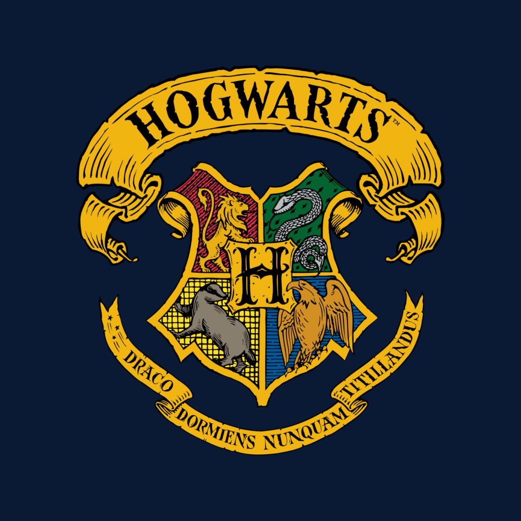 Harry Potter All Hogwarts Crest Men's T-Shirt-ALL + EVERY