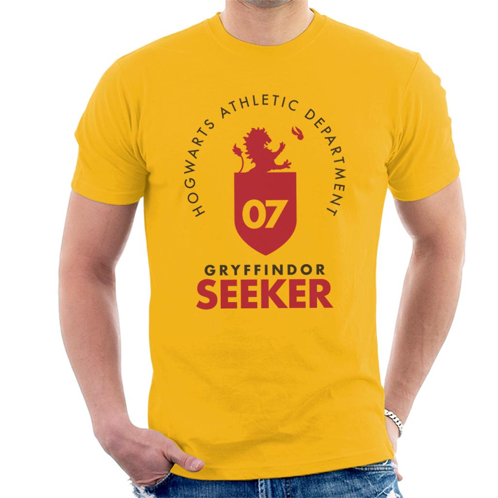 Harry Potter Gryfffindor Quidditch Seeker Men's T-Shirt-ALL + EVERY