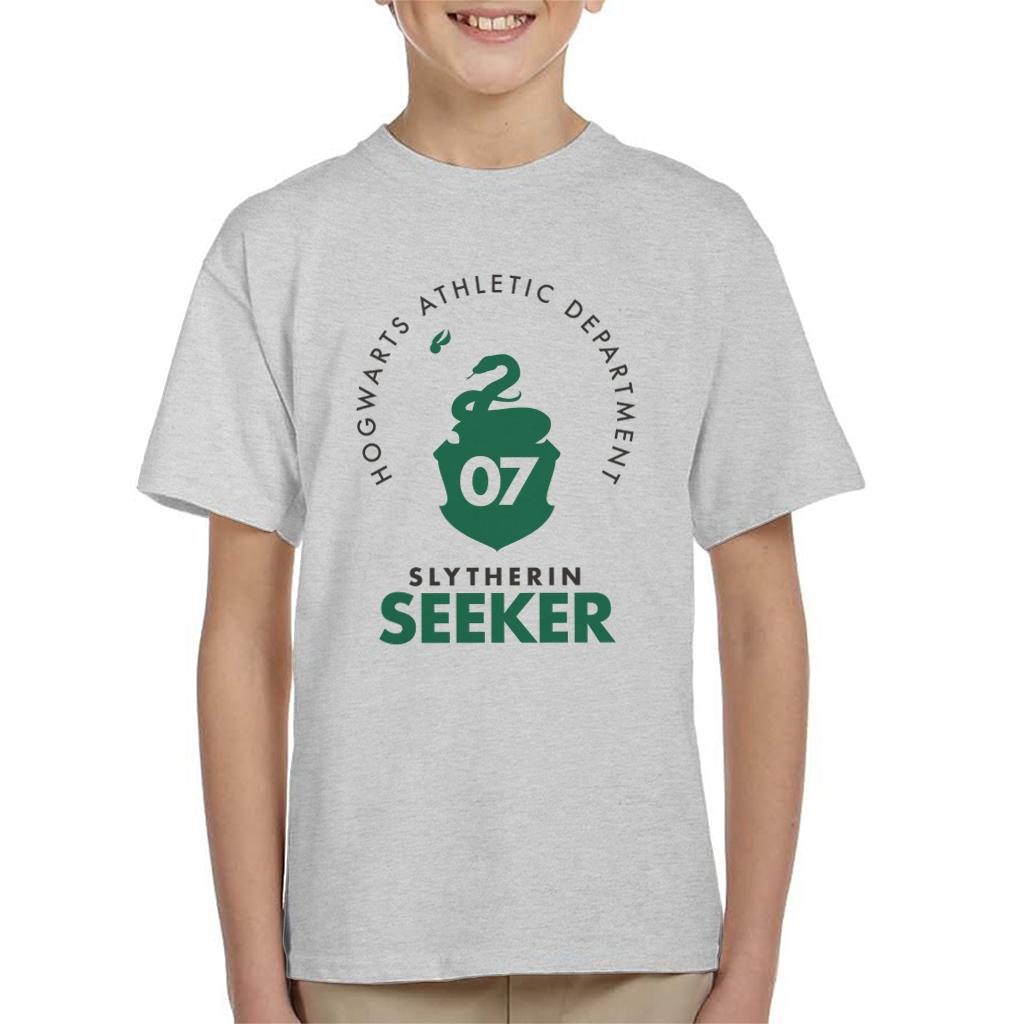 Harry Potter Slytherin Quidditch Seeker Kid's T-Shirt-ALL + EVERY