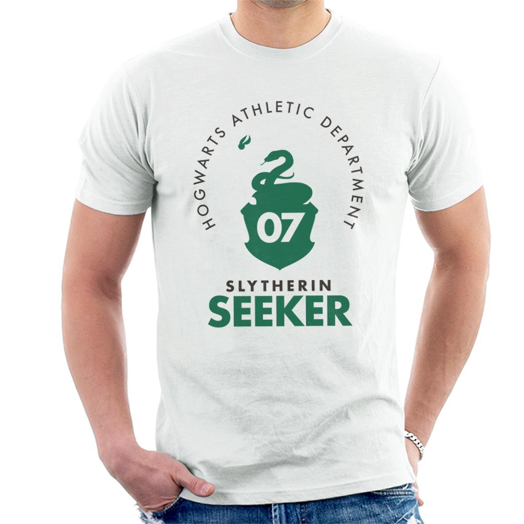 Harry Potter Slytherin Quidditch Seeker Men's T-Shirt-ALL + EVERY