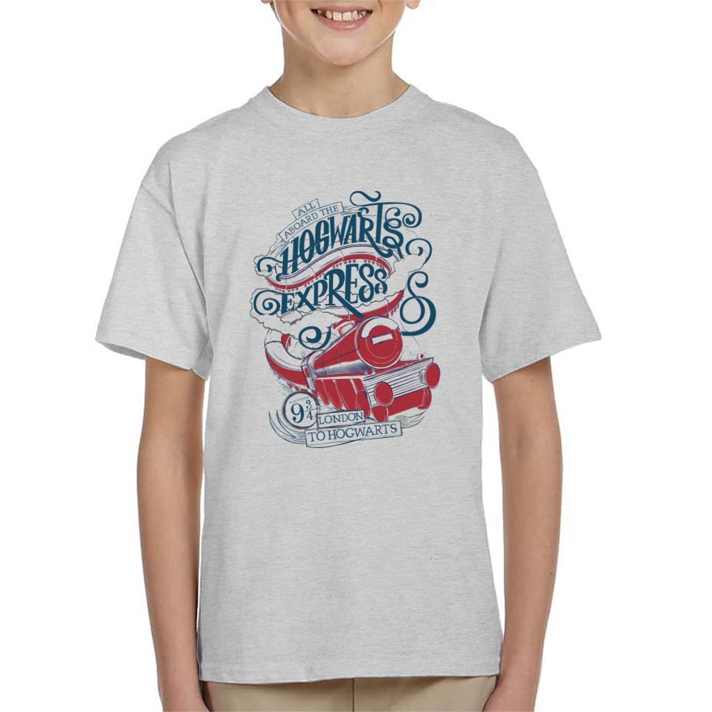 Harry Potter All Aboard The Hogwarts Express Kid's T-Shirt-ALL + EVERY