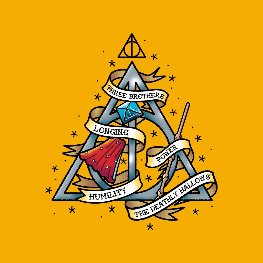 Harry Potter The Deathly Hallows Men's T-Shirt-ALL + EVERY