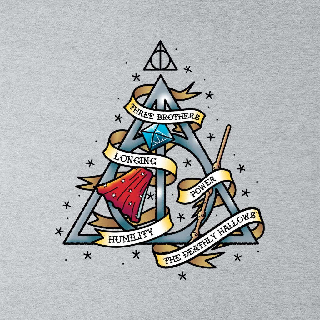 Harry Potter The Deathly Hallows Men's Sweatshirt-ALL + EVERY