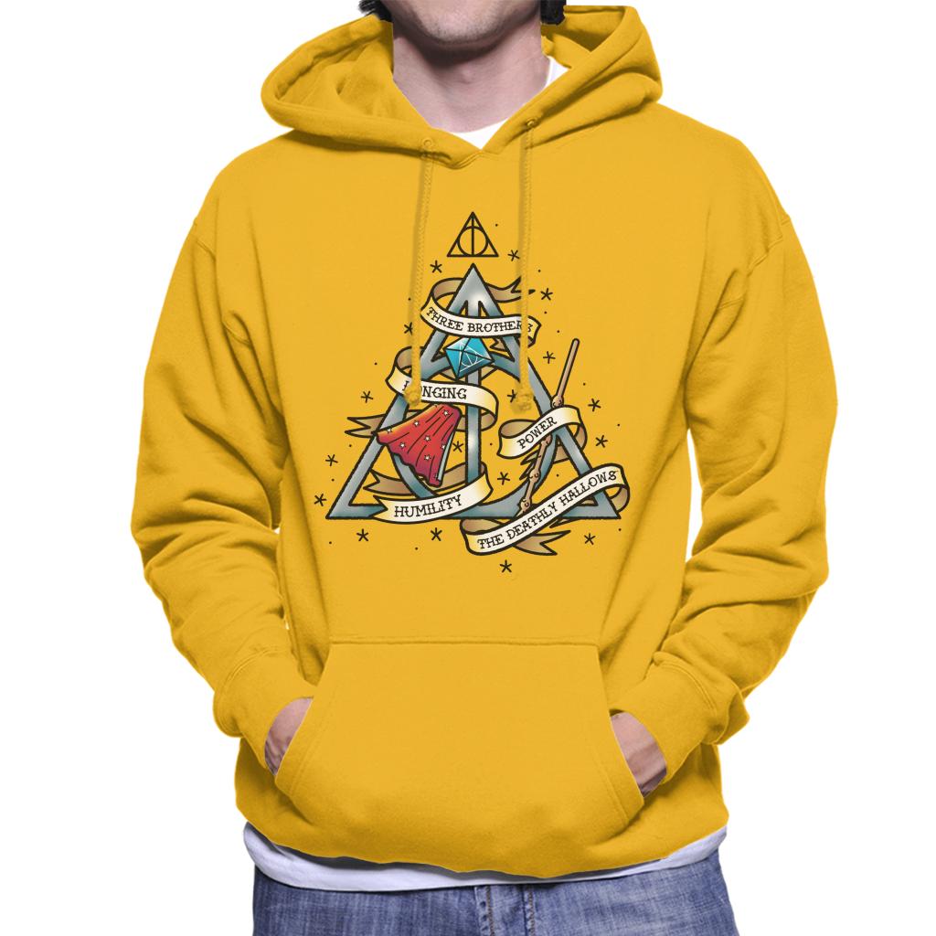 Harry Potter The Deathly Hallows Men's Hooded Sweatshirt-ALL + EVERY