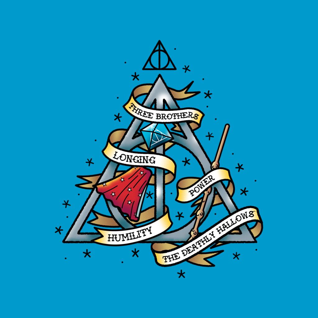 Harry Potter The Deathly Hallows Men's T-Shirt-ALL + EVERY