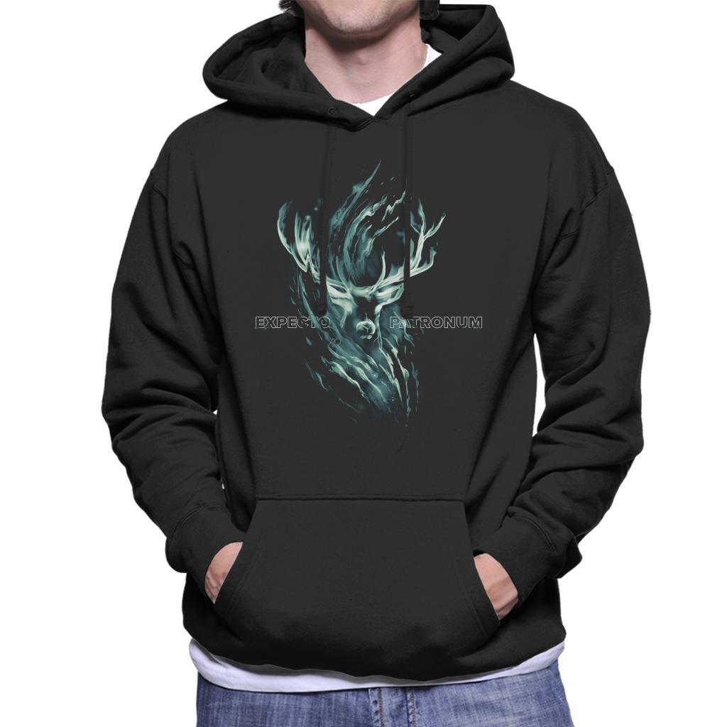 Harry Potter And The Prisoner Of Azkaban Deer Expecto Patronum Men's Hooded Sweatshirt-ALL + EVERY