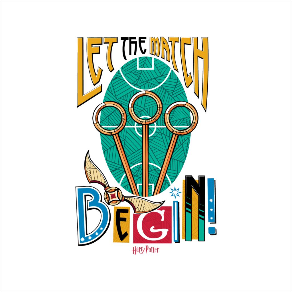 Harry Potter Quidditch Let The Match Begin Men's Sweatshirt-ALL + EVERY