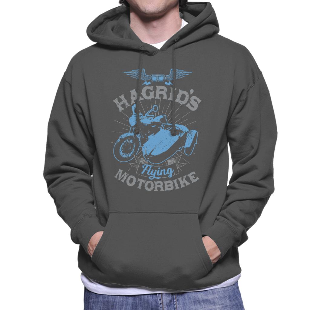 Harry Potter Hagrids Flying Motorbike Men's Hooded Sweatshirt-ALL + EVERY