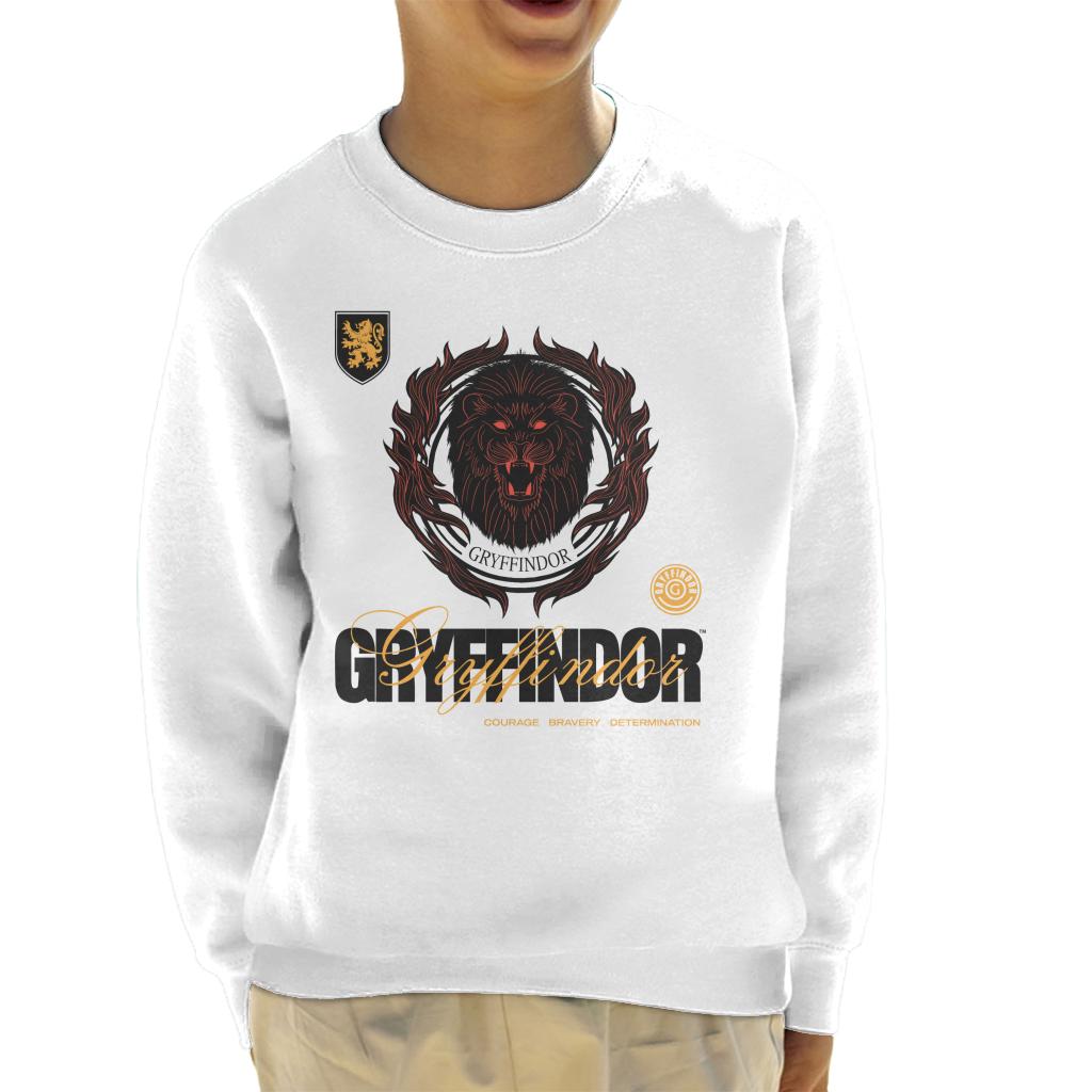 Harry Potter Gryffindor Lion Kid's Sweatshirt-ALL + EVERY