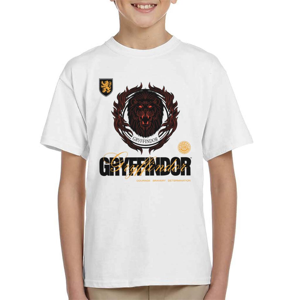 Harry Potter Gryffindor Lion Kid's T-Shirt-ALL + EVERY