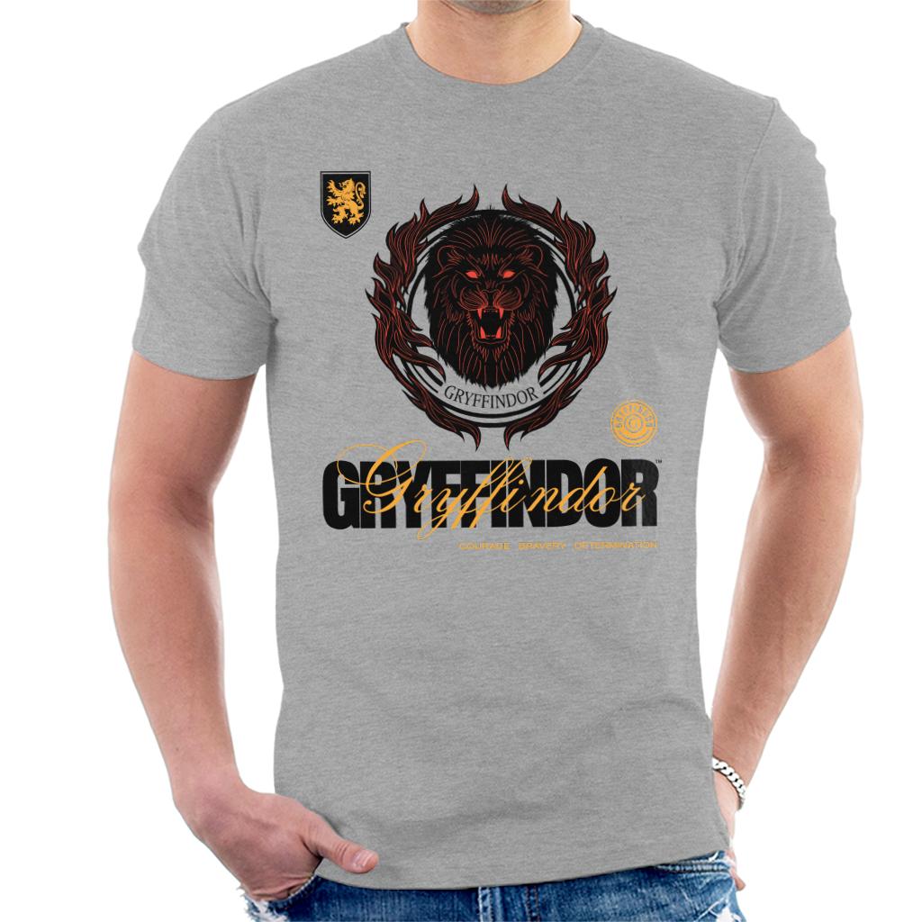 Harry Potter Gryffindor Lion Men's T-Shirt-ALL + EVERY